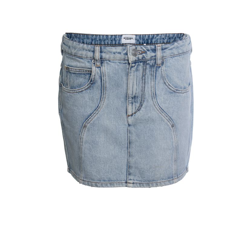 Isabel Marant, Blue Mini Denim Skirt